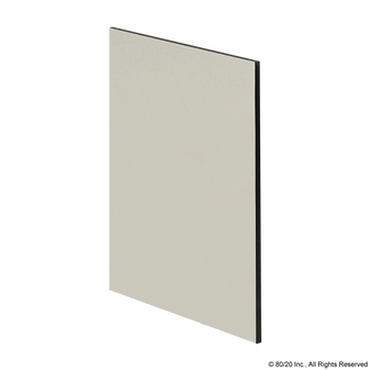 2630 | Polycarbonate Panel: .177" Thick, Gray - Image 1